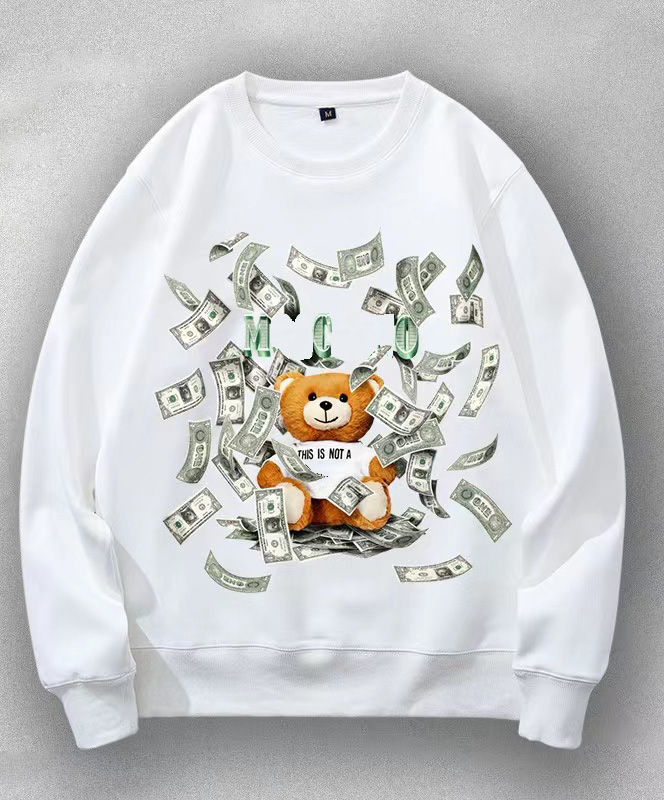 Fashion womens sweatshirt colorful Bear Print Hoodies Famous Designer sportswear Hip Hop Long Sleeve cute Sweatshirts mens, Extra 
Fashion womens sweatshirt colorful Bear Print Hoodies Famous Designer sportswear Hip Hop Long Sleeve cute Sweatshirts mens, Extra
