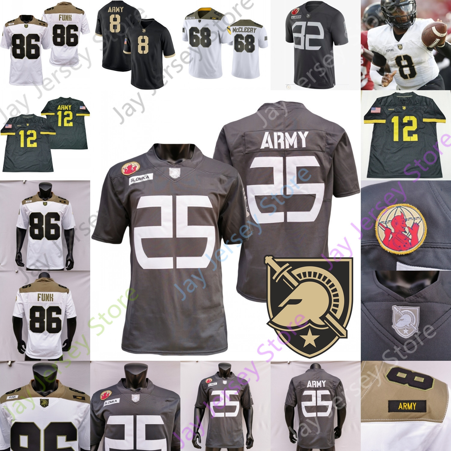 Army Black Knights Football Jersey NCAA College Kelvin Hopkins Jr. Christian Anderson Jemel Jones Tyrell Robinson Andre Carter II Tyhier
Army Black Knights Football Jersey NCAA College Kelvin Hopkins Jr. Christian Anderson Jemel Jones Tyrell Robinson Andre Carter II Tyhier