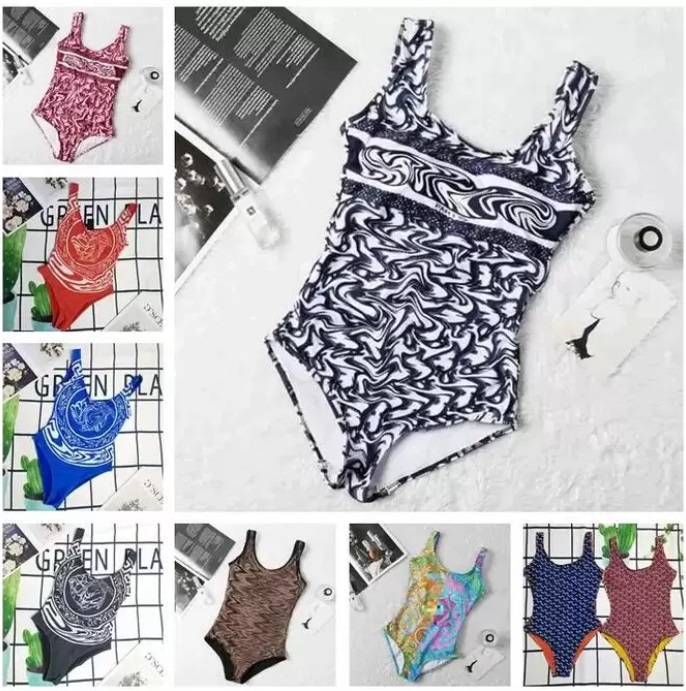 Textile Women Swimwear Beach One-piece Swimsuit with Letters Sexy Summer Bathing Suit for Girls Designer Strappy Swim Wear, As picture
Textile Women Swimwear Beach One-piece Swimsuit with Letters Sexy Summer Bathing Suit for Girls Designer Strappy Swim Wear, As picture
