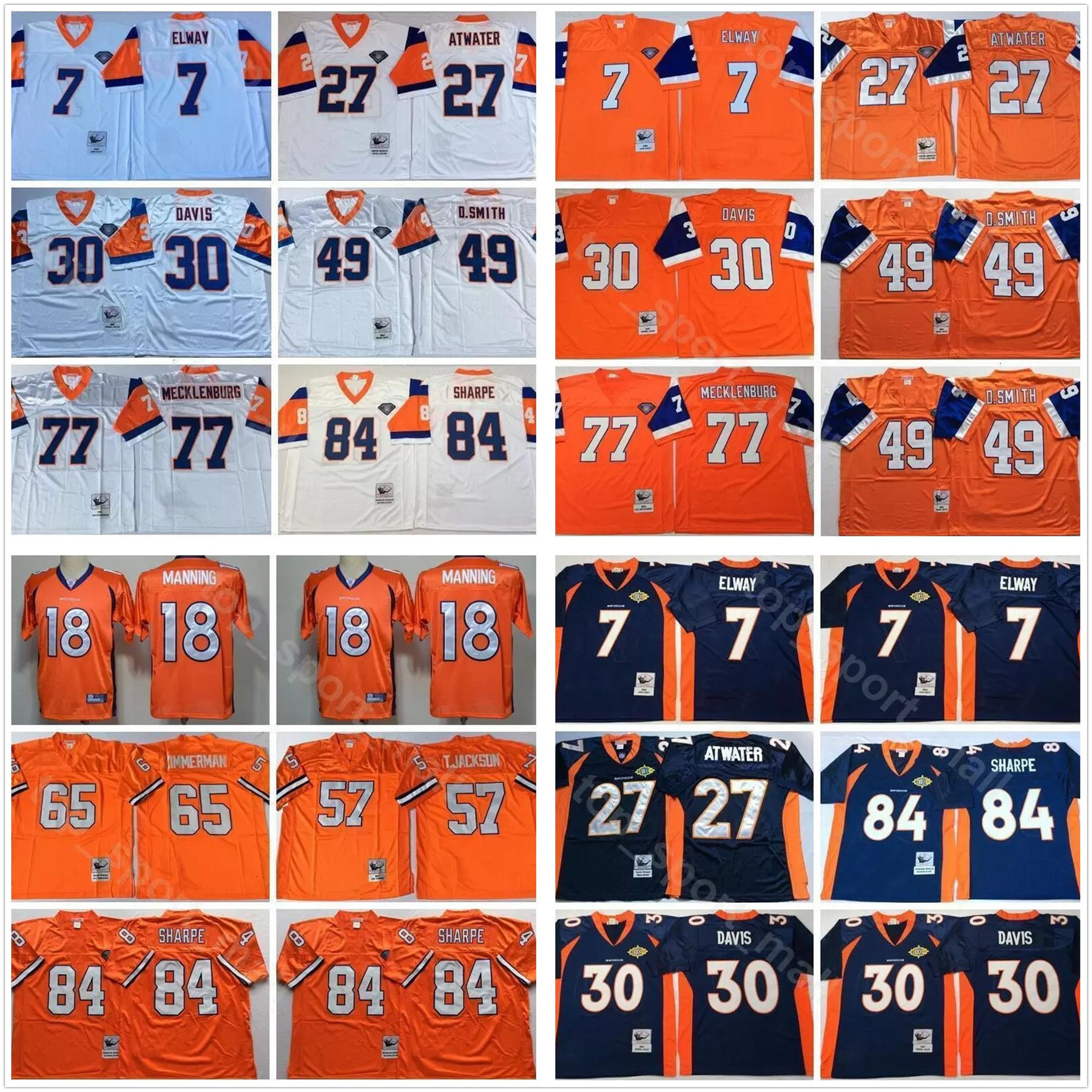 NCAA Football Terrell Davis 27 John Elway Steve Atwater Shannon Sharpe Jersey Karl Mecklenburg Tom Jackson Gary Zimmerman Smith Vintage, White
NCAA Football Terrell Davis 27 John Elway Steve Atwater Shannon Sharpe Jersey Karl Mecklenburg Tom Jackson Gary Zimmerman Smith Vintage, White