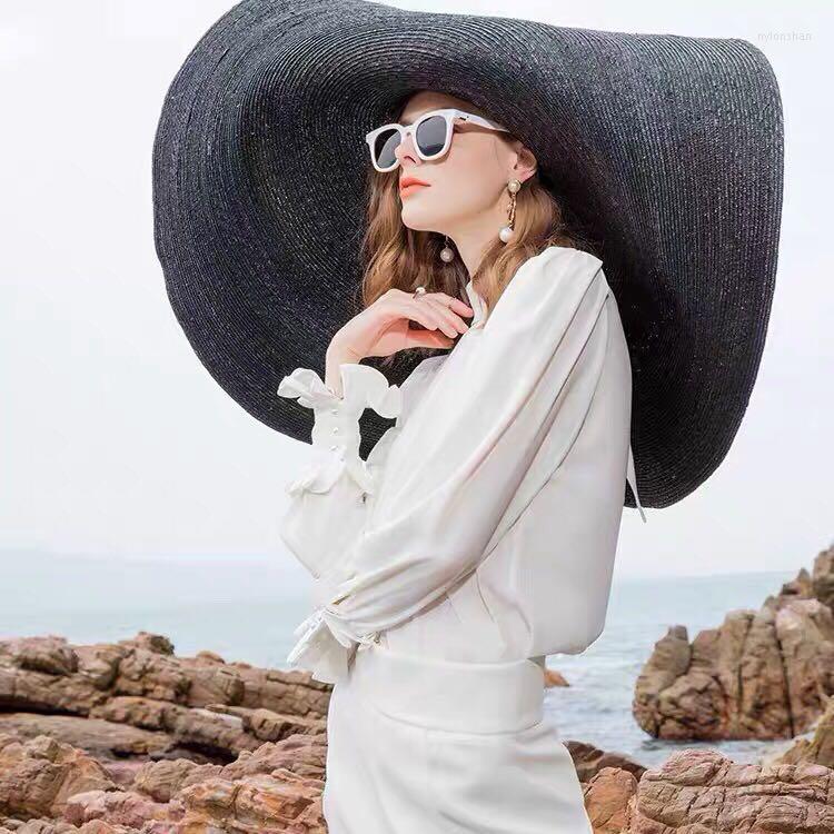 Wide Brim Hats Wholesale Drop Foldable Sun Shade Hat Protect Block Large Beach Straw, Black
Wide Brim Hats Wholesale Drop Foldable Sun Shade Hat Protect Block Large Beach Straw, Black