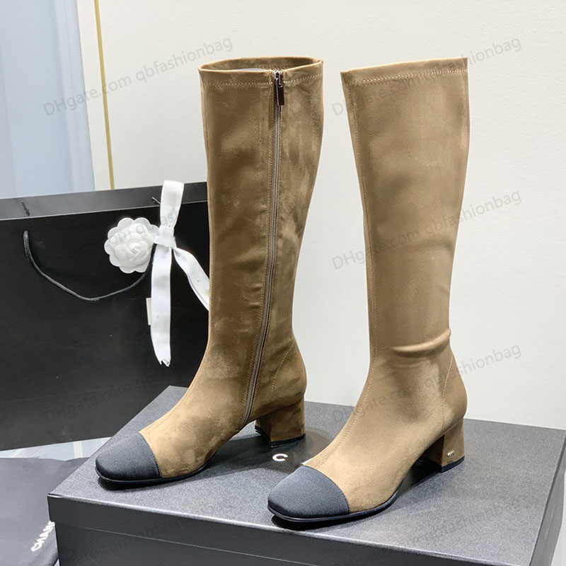 2022/23 Womens Sheepskin Knee Boots Classic Chunky Heel 5.5cm Casual Shoes Designer Luxury Fall Winter Retro Suede Stretch Hight Rainboots Knight Fahion Snow Boot
2022/23 Womens Sheepskin Knee Boots Classic Chunky Heel 5.5cm Casual Shoes Designer Luxury Fall Winter Retro Suede Stretch Hight Rainboots Knight Fahion Snow Boot