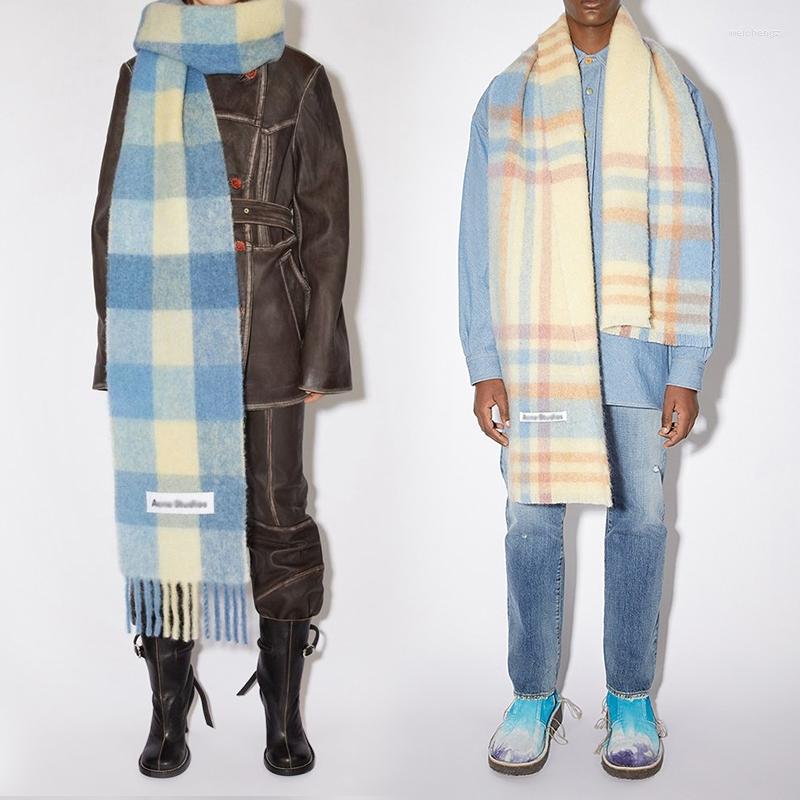 Scarves 2022 AC Cashmere Shawl In Autumn And Winter Fashion Colored Chequered Scarf Warms Students Necks Thicker Shawls
Scarves 2022 AC Cashmere Shawl In Autumn And Winter Fashion Colored Chequered Scarf Warms Students Necks Thicker Shawls