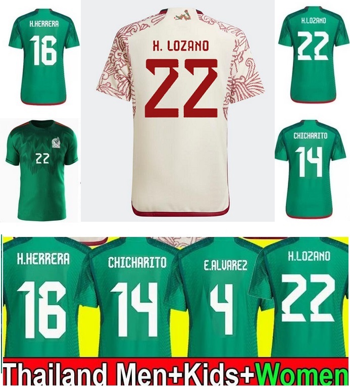 Qatar 2022-23 Mexico Soccer Jerseys Customized Shirts Chicharito H.Herrera R.Jimenez H.Lozano Tecatito G.Ochoa C.Salcedo E.Alvarez Thai Quality yakuda, 22-23 away
Qatar 2022-23 Mexico Soccer Jerseys Customized Shirts Chicharito H.Herrera R.Jimenez H.Lozano Tecatito G.Ochoa C.Salcedo E.Alvarez Thai Quality yakuda, 22-23 away