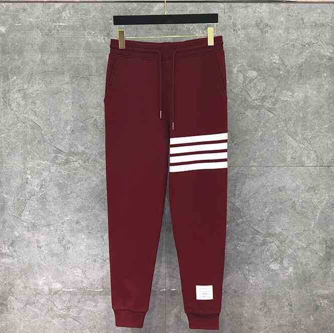 Designer T-shirt 2021 Fashion Luxury Brand Tb Sweatpants Men Women Red Cotton Casual Sports Trousers Tracksuit Bottoms Mens Jogger Track Pants, Burgundy
Designer T-shirt 2021 Fashion Luxury Brand Tb Sweatpants Men Women Red Cotton Casual Sports Trousers Tracksuit Bottoms Mens Jogger Track Pants, Burgundy