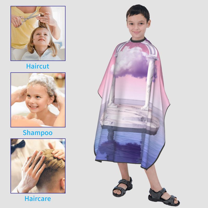 KIDS Barber Cape Haircut Hair Cutting Toddler Boys Girls Hairdressing Salon Styling Cloth Apron Cover Gown cloud white sky
KIDS Barber Cape Haircut Hair Cutting Toddler Boys Girls Hairdressing Salon Styling Cloth Apron Cover Gown cloud white sky