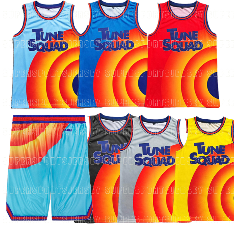 Men Youth SPACE JAM 2 TUNE SQUAD Basketball Jerseys Shorts Costume Bugs Bunny TAZ GRANNY 88 ELMER ROADRUNNER TWEETY 1 3 LOLA, Grey
Men Youth SPACE JAM 2 TUNE SQUAD Basketball Jerseys Shorts Costume Bugs Bunny TAZ GRANNY 88 ELMER ROADRUNNER TWEETY 1 3 LOLA, Grey