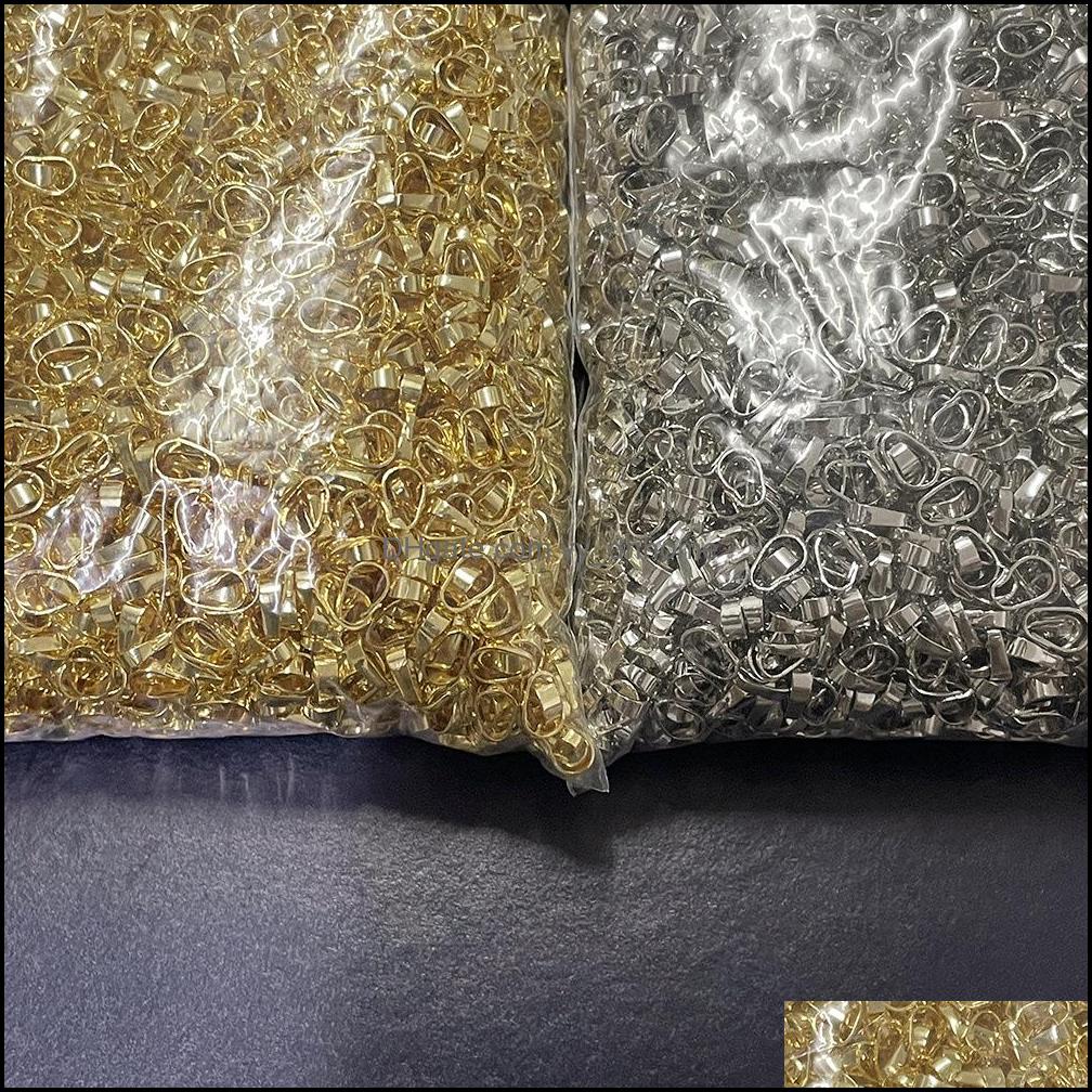 Clasps Hooks 100Pcs Clasp Connectors Pinch Bails For Pendant Necklace Jewelry Making Snap Clip Charms Iron Plating Cha Dhseller2010 Dhwuz