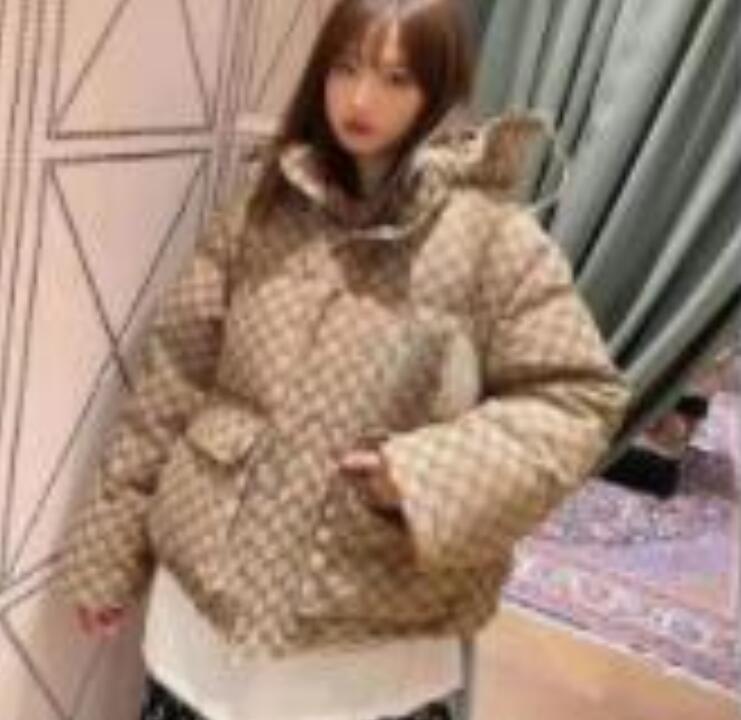 Mens winter coats Down cotton bomber jacket Parkas Designer Embroidered Letter Womens Downs Jackets duck men parka Outerwear S-5XL