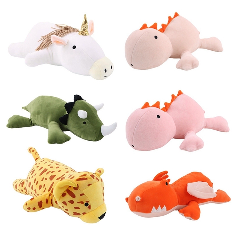 Plush Dolls 60cm Giant Dinosaur Weighted Plush Toy Cartoon Anime Game Character Plushie Animals Doll Soft Stuffed Plush For Kids Girls Boys 220830