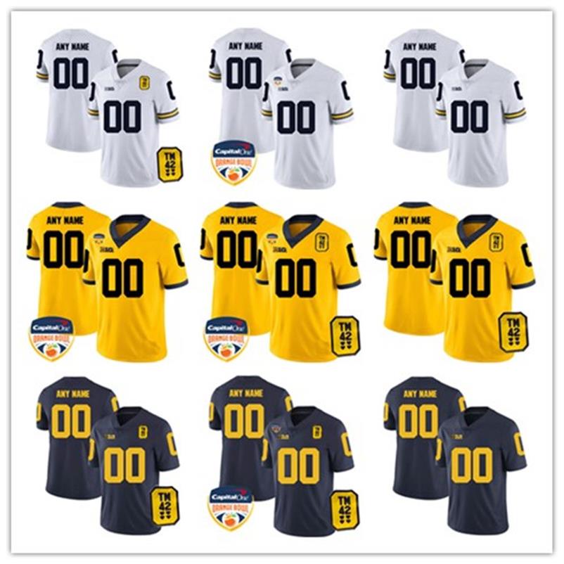 Mens 2022 Playoff College Michigan Wolverines Football Jersey 10 Brady 2 Woodson 5 Sainristil 97 Hutchinson 12 McNamara 30 Hill 3 Rasha2632, Navy without any patch
Mens 2022 Playoff College Michigan Wolverines Football Jersey 10 Brady 2 Woodson 5 Sainristil 97 Hutchinson 12 McNamara 30 Hill 3 Rasha2632, Navy without any patch