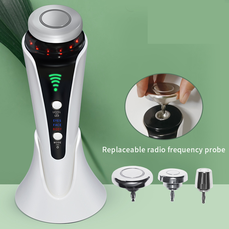 3 in 1 Face Lift Devices RF Skin Rejuvenation Facial Eye Massager Anti Aging Wrinkle Beauty Home Use Radio Frequency Lifting Tightening Fat Burning Sl