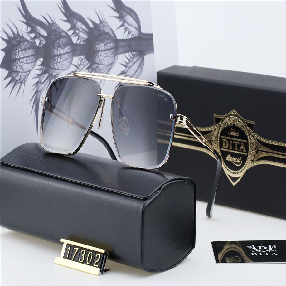 Designers dita 17302 Sunglasses Luxury Sunglasses Stylish Fashion High Quality Polarized for Mens Womens Glass UV400 With box262i
Designers dita 17302 Sunglasses Luxury Sunglasses Stylish Fashion High Quality Polarized for Mens Womens Glass UV400 With box262i