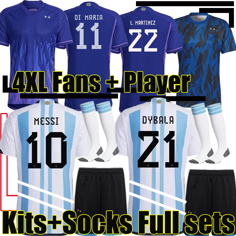 4XL 22/23 Argentina soccer jerseys fans player version MARADONA DYBALA 200th KUN AGUERO DI MARIA LO CELSO CORREA men kids Kits sock Full, Agenting 22-23 pre-match
4XL 22/23 Argentina soccer jerseys fans player version MARADONA DYBALA 200th KUN AGUERO DI MARIA LO CELSO CORREA men kids Kits sock Full, Agenting 22-23 pre-match