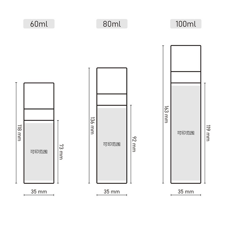 Empty Pink Plastic Makeup Setting Spray Bottles 60ml 80ml 100ml Travel Fine Mist Dispenser Containers for Sunscreen Face Skin Care Serum Perfume