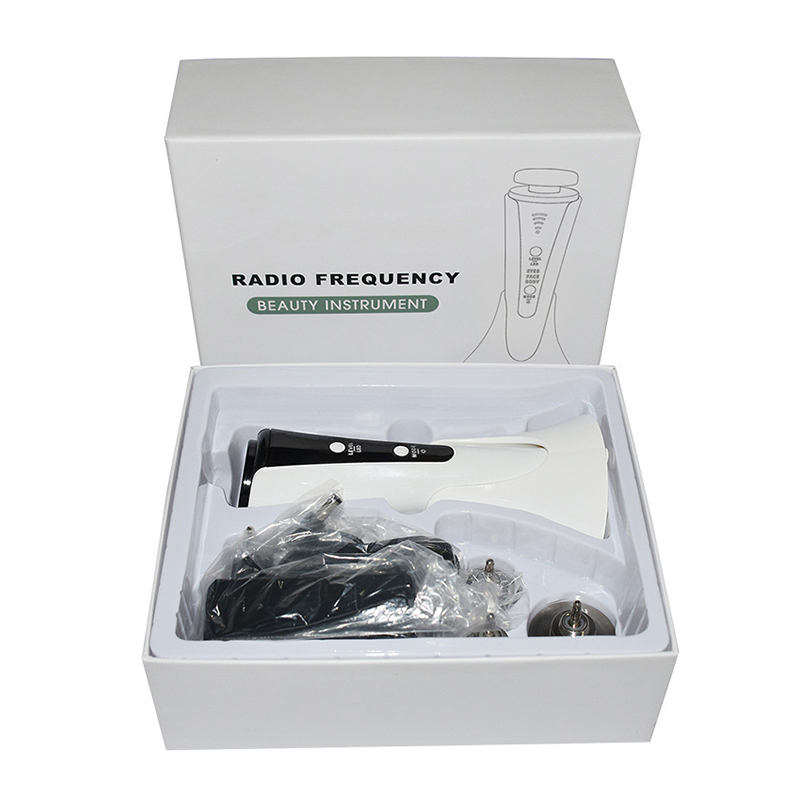 Home Use RF Lifting Skin Tightening Radio Frequency Beauty Machine Anti Wrinkle Aging Facial Rejuvenation Weight Reduce Fat Burning Body Tightening Ey