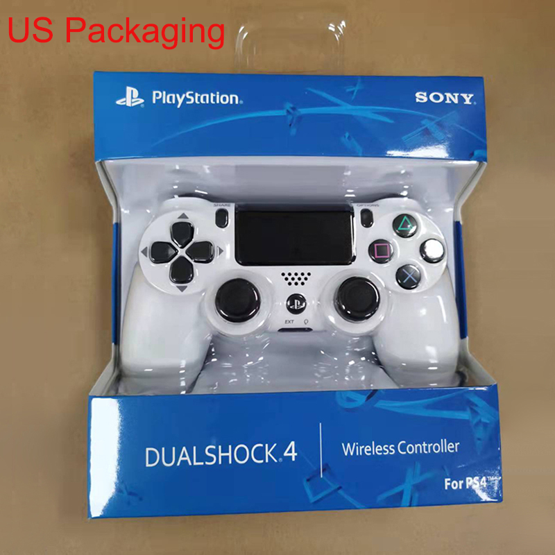 

Logo PS4 US EU packaging wireless controller shock game console controllers colorful blue toe game pad SONY playstation 4 vibration