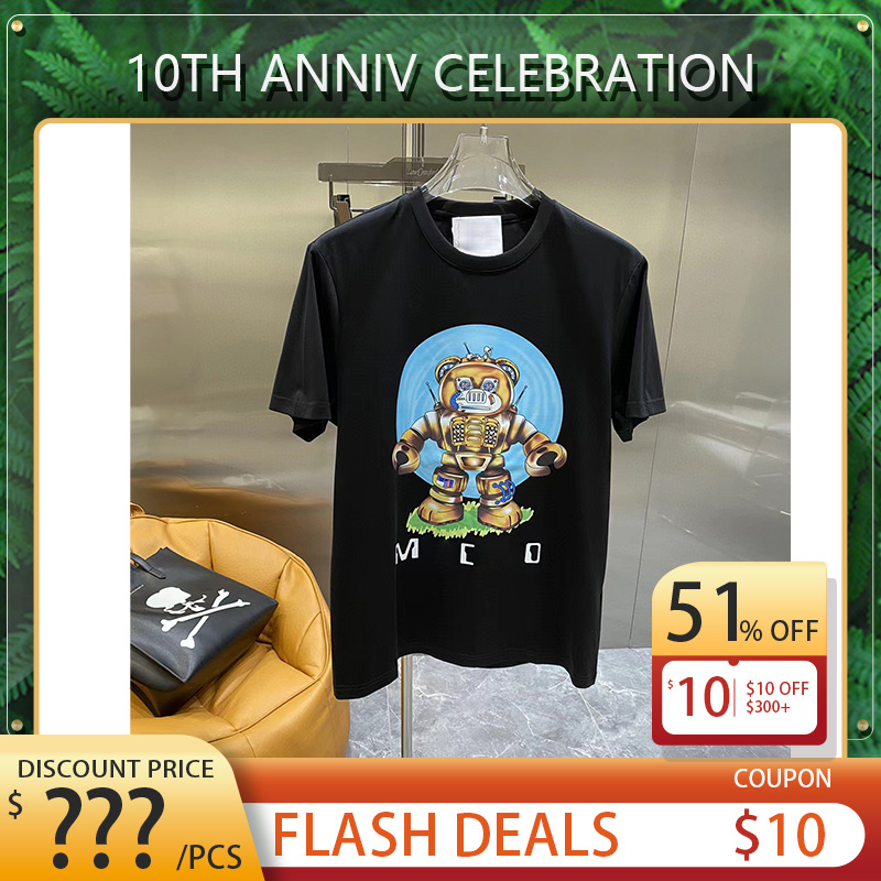 Fashion Men's T shirts Bear Print Men Women's Casual Breathable Short Sleeve M-5XL, Customize(not sale)
Fashion Men's T shirts Bear Print Men Women's Casual Breathable Short Sleeve M-5XL, Customize(not sale)