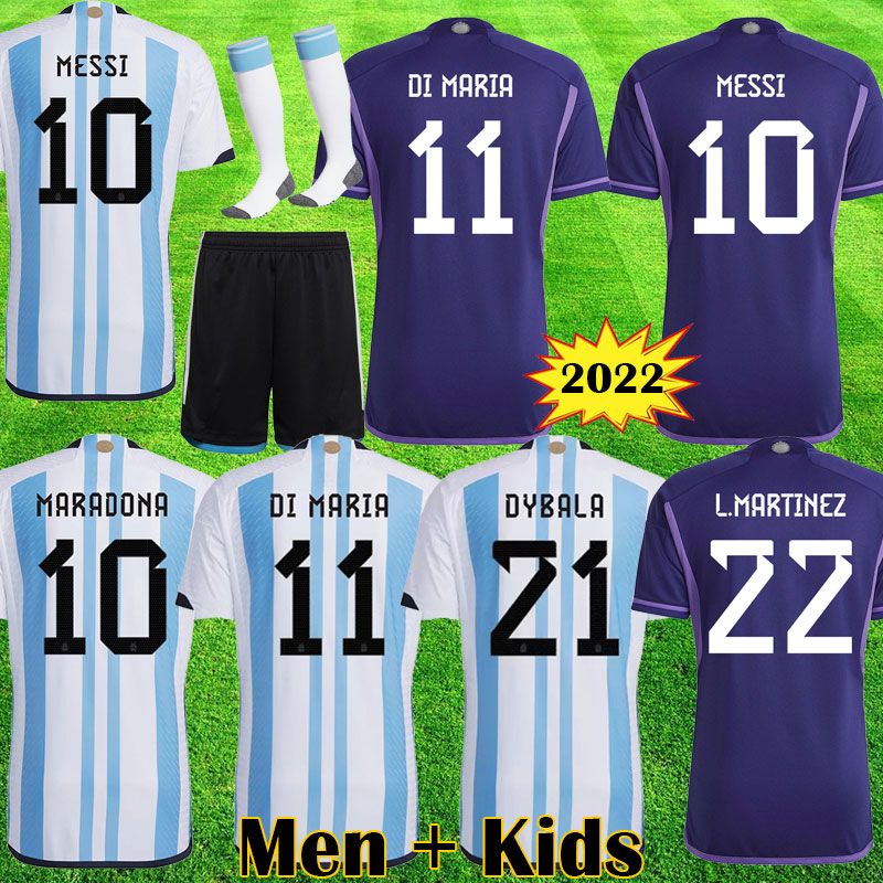2022 Argentina Soccer Jerseys woRLD CUp MARADONA KUN AGUERO AGUERO DI MARIA DYBALA LO CELSO special National Team Fans home away football shirts men kids kit, 2022 away player version
2022 Argentina Soccer Jerseys woRLD CUp MARADONA KUN AGUERO AGUERO DI MARIA DYBALA LO CELSO special National Team Fans home away football shirts men kids kit, 2022 away player version