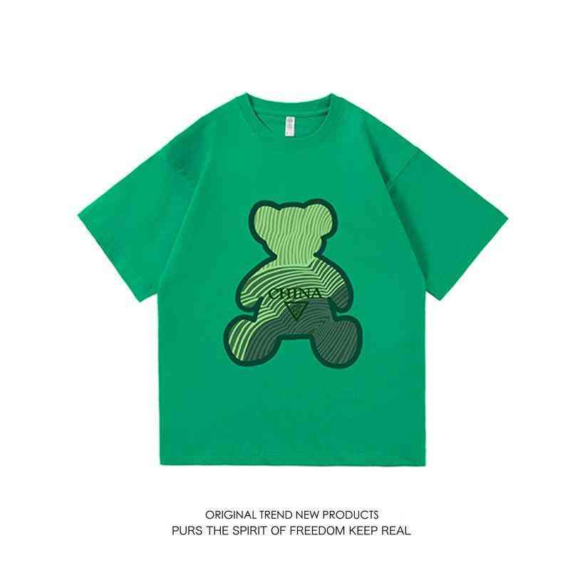Designer t Shirt Bv's Classic Brand Bottega Ven 2022 Tide Brand Bv Green Bear Round Neck Short Sleeve T-shirt for Male and Female Pure
Designer t Shirt Bv's Classic Brand Bottega Ven 2022 Tide Brand Bv Green Bear Round Neck Short Sleeve T-shirt for Male and Female Pure