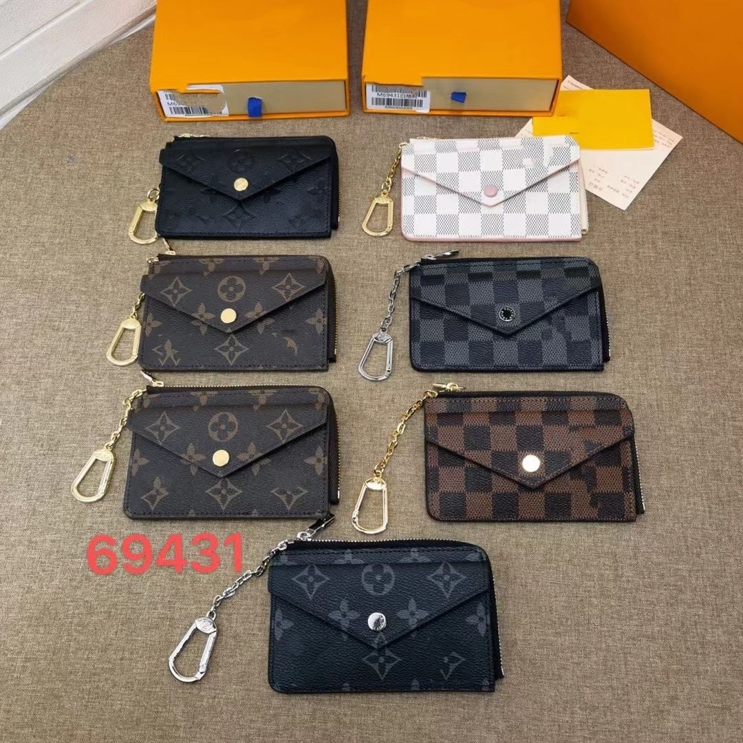 M69431 Card Holder Women Genuine Fashion Bags Leather RECTO VERSO Wallet Designer Mini Zippy Organizer Wallet Coin Purse Bag Belt Charm Key louiseitys viutonitys
M69431 Card Holder Women Genuine Fashion Bags Leather RECTO VERSO Wallet Designer Mini Zippy Organizer Wallet Coin Purse Bag Belt Charm Key louiseitys viutonitys