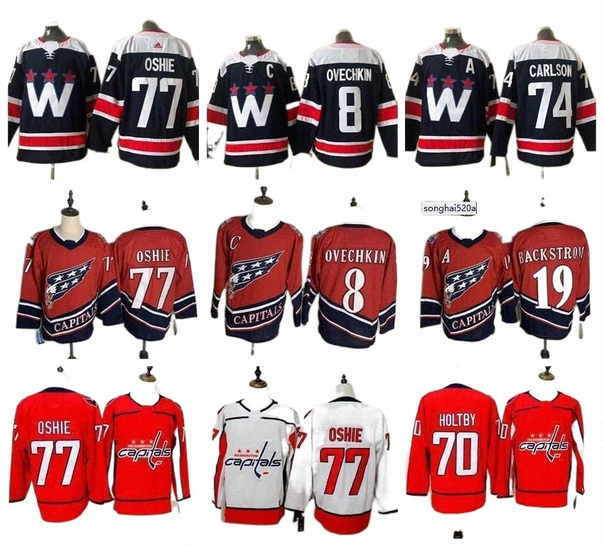 College Hockey Wears jersey Washington''Capitals Hockey Jerseys 8 Alexander Ovechkin 19 Nicklas Backstrom Braden Holtby 77 T. J. Oshie 92 Evgeny Kuznetsov men ''n U4C2#, As photo
College Hockey Wears jersey Washington''Capitals Hockey Jerseys 8 Alexander Ovechkin 19 Nicklas Backstrom Braden Holtby 77 T. J. Oshie 92 Evgeny Kuznetsov men ''n U4C2#, As photo