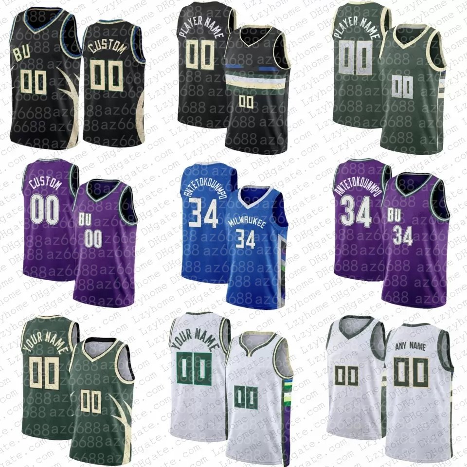 Giannis Antetokounmpo Basketball Jerseys Milwaukee''Bucks''Ray Allen Mens Shirts 34 men, Jersey
Giannis Antetokounmpo Basketball Jerseys Milwaukee''Bucks''Ray Allen Mens Shirts 34 men, Jersey