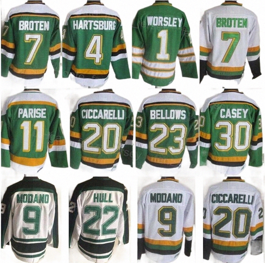 College Hockey Wears jersey Men Retro Ice Hockey Vintage 23 Brian Bellows Jerseys 4 Craig Hartsburg 20 Dino Ciccarelli 1 Gump Worsley 30 Jon Casey 9 Mike Modano 7 N B5Xc#, 4 green
College Hockey Wears jersey Men Retro Ice Hockey Vintage 23 Brian Bellows Jerseys 4 Craig Hartsburg 20 Dino Ciccarelli 1 Gump Worsley 30 Jon Casey 9 Mike Modano 7 N B5Xc#, 4 green
