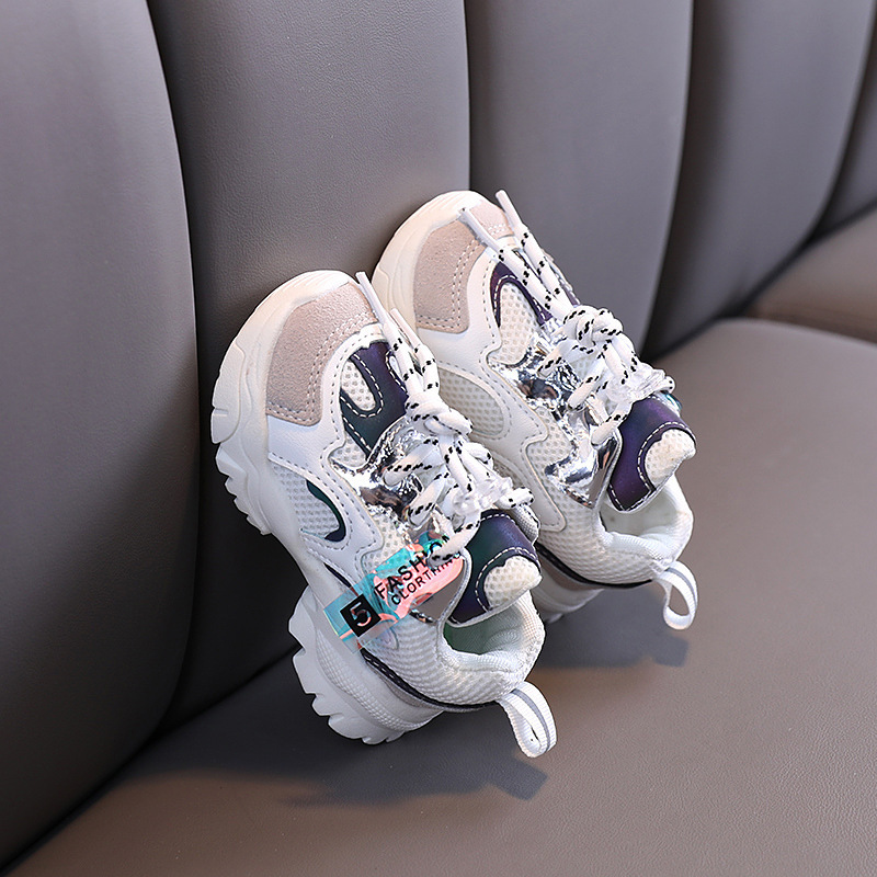 First Walkers Spring Autumn Kids Shoes Baby Boys Girls Children's Casual Sneakers Breathable Soft AntiSlip Running Sports Size 1525 220830