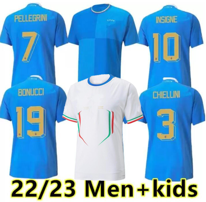 22 23 ItalyS soccer Jersey 2022 2023 home blue BONUCCI INSIGNE Italia VERRATTI CHIELLINI CHIESA BARELLA FOOTBALL SHIRTS men set uniform, 2022 away
22 23 ItalyS soccer Jersey 2022 2023 home blue BONUCCI INSIGNE Italia VERRATTI CHIELLINI CHIESA BARELLA FOOTBALL SHIRTS men set uniform, 2022 away