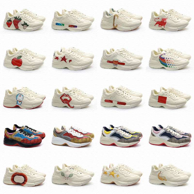 Vintage Chaussures Sneaker Shoe For Woman Man G Retro Label Logo Platform Rhyton Multicolor Sneakers Mens Womens G4 Classic Yellow Red Trainers Casual Shoes, 26
Vintage Chaussures Sneaker Shoe For Woman Man G Retro Label Logo Platform Rhyton Multicolor Sneakers Mens Womens G4 Classic Yellow Red Trainers Casual Shoes, 26