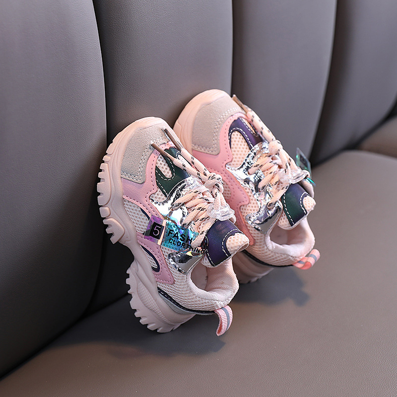 First Walkers Spring Autumn Kids Shoes Baby Boys Girls Children's Casual Sneakers Breathable Soft AntiSlip Running Sports Size 1525 220830