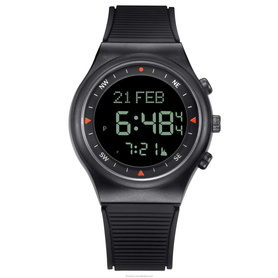 Muslim azan al wrist watch silicone waterproof fashion 2016 qur'an pray watch more than 1000 citi pray watch248k, Orange and black
Muslim azan al wrist watch silicone waterproof fashion 2016 qur'an pray watch more than 1000 citi pray watch248k, Orange and black