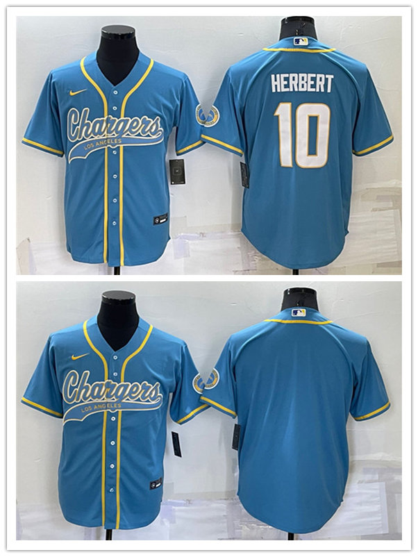 Baseball Football Jersey Los Angeles''Chargers''Men Justin Herbert Blue Cool Base Stitched
Baseball Football Jersey Los Angeles''Chargers''Men Justin Herbert Blue Cool Base Stitched