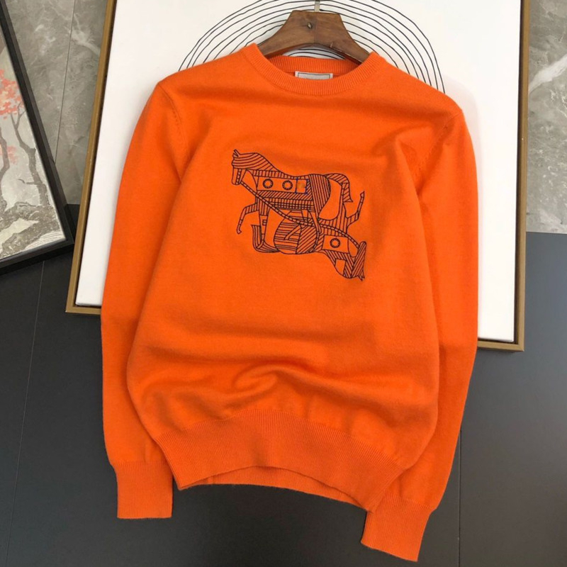 H sweater men hoodie designer sweaters embroidered shirt round neck long sleeve wool coat BG55, No.10
H sweater men hoodie designer sweaters embroidered shirt round neck long sleeve wool coat BG55, No.10