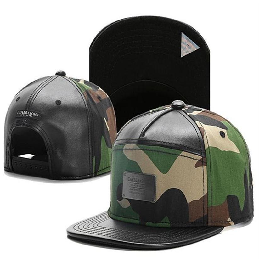 Cayler & Sons leather camo metal logo Baseball Caps Hip Hop Hat Outdoor Gorras HipHop mens man Bone Adjustable Snapback Hats274b
Cayler & Sons leather camo metal logo Baseball Caps Hip Hop Hat Outdoor Gorras HipHop mens man Bone Adjustable Snapback Hats274b