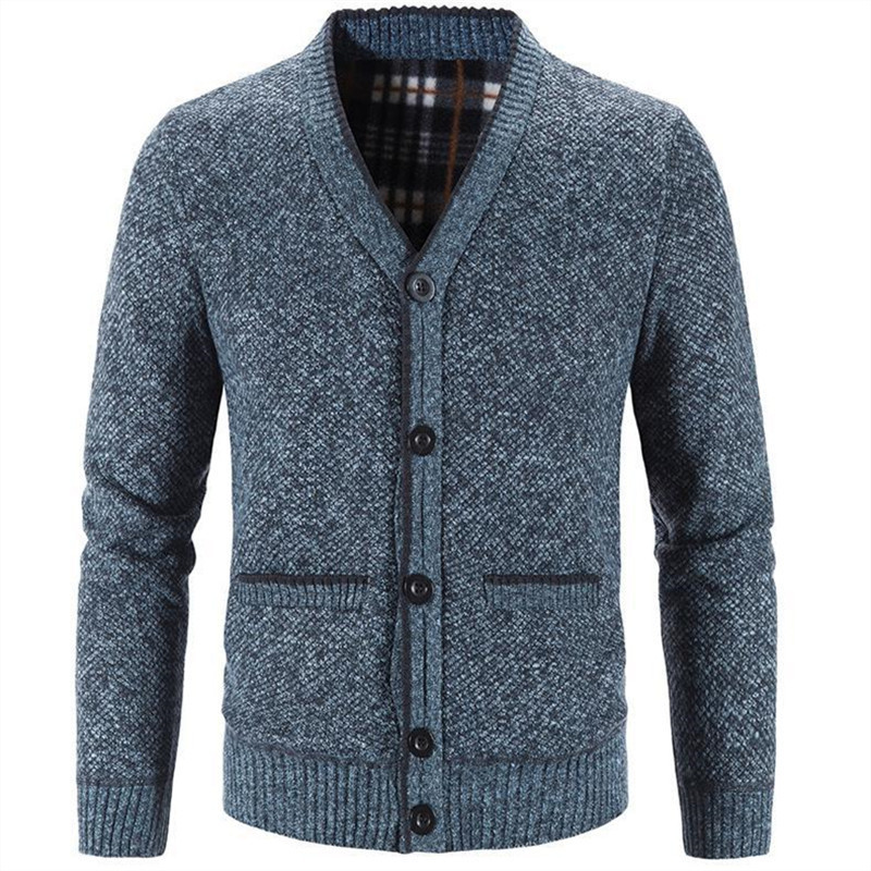 Men's Sweaters Sweaters Coats Men Winter Thicker Knitted Cardigan Sweatercoats Slim Fit Mens Knit Warm Sweater Jackets Men Knit Clothes 220830