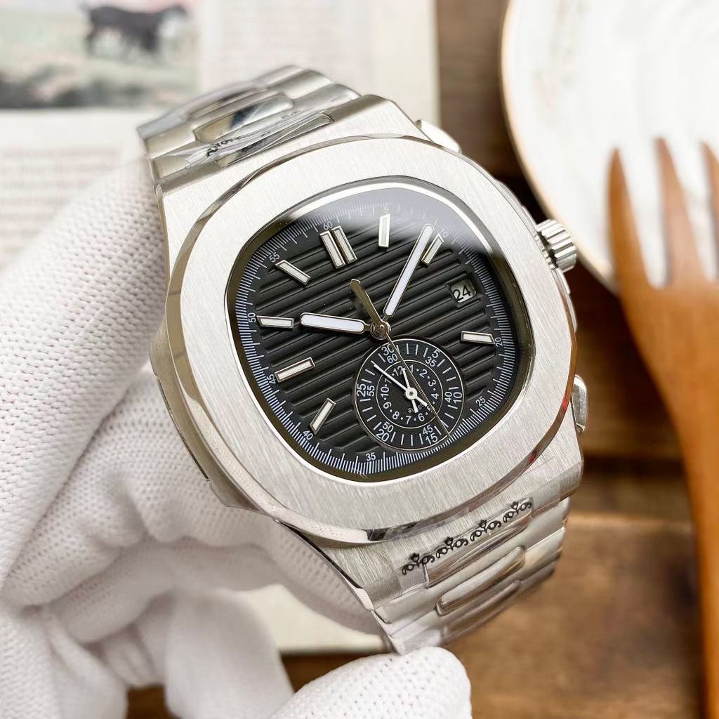 Rose Gold nautilus Watch Designer Men's Automatic Mechanical Classics Stainless steel Bracelet Double Design Sports Mens Luxury 5980 Watches Blue PP Wristwatch, Carton
Rose Gold nautilus Watch Designer Men's Automatic Mechanical Classics Stainless steel Bracelet Double Design Sports Mens Luxury 5980 Watches Blue PP Wristwatch, Carton