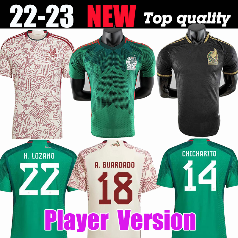 Top player version 2022 Mexico soccer jersey fans H. LOSANO R. MARQUEZ CHICHARITO G DOS SANTOS RAUL R.PIZARRO C. VELA 22 23 football shirt tops men and kids sets uniform, 2022 away kit
Top player version 2022 Mexico soccer jersey fans H. LOSANO R. MARQUEZ CHICHARITO G DOS SANTOS RAUL R.PIZARRO C. VELA 22 23 football shirt tops men and kids sets uniform, 2022 away kit