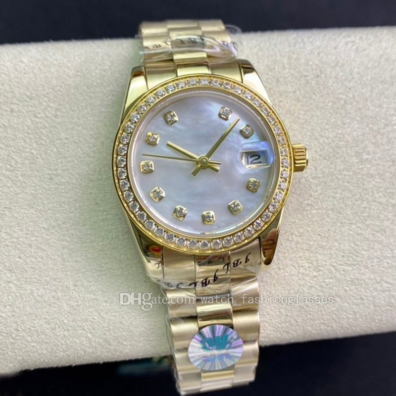Designer women Mens Watches High Quality 31mm Watche Luxury womens Watches Automatic Ladies Fashion Diamond Roman Alphabet Shell Dial montre de luxe Gift, Sapphire glass
Designer women Mens Watches High Quality 31mm Watche Luxury womens Watches Automatic Ladies Fashion Diamond Roman Alphabet Shell Dial montre de luxe Gift, Sapphire glass