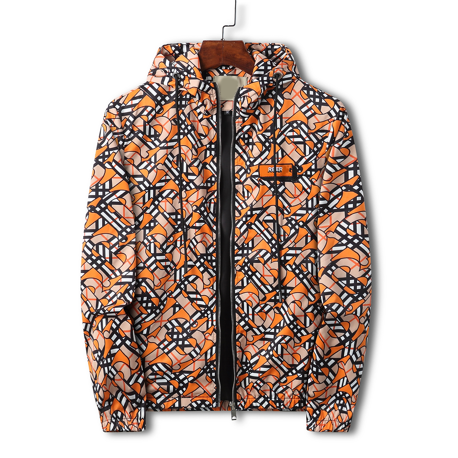 Spring and Autumn jacket men's athleisure fashion versatile coat stand collar windbreak top hooded jacket popular #22
Spring and Autumn jacket men's athleisure fashion versatile coat stand collar windbreak top hooded jacket popular #22