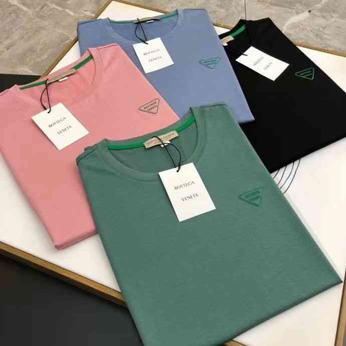 Designer T shirt BV's classic brand Bottega Ven 22 New Bv Tide Embroidery Triangle Simple Personality Men and Women Round Neck Bottomed Short Sleeve T-shirt, Green
Designer T shirt BV's classic brand Bottega Ven 22 New Bv Tide Embroidery Triangle Simple Personality Men and Women Round Neck Bottomed Short Sleeve T-shirt, Green