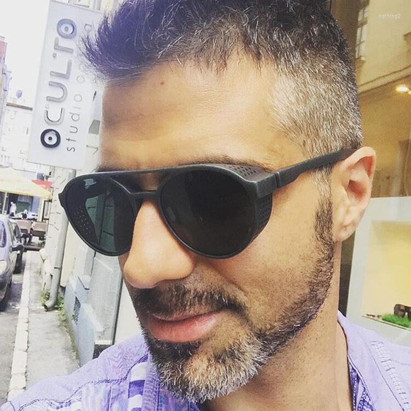 Sunglasses Vintage Steampunk Style Round Women Brand Designer Sun Glasses Female Male Colorful Lens Retro Punk
Sunglasses Vintage Steampunk Style Round Women Brand Designer Sun Glasses Female Male Colorful Lens Retro Punk