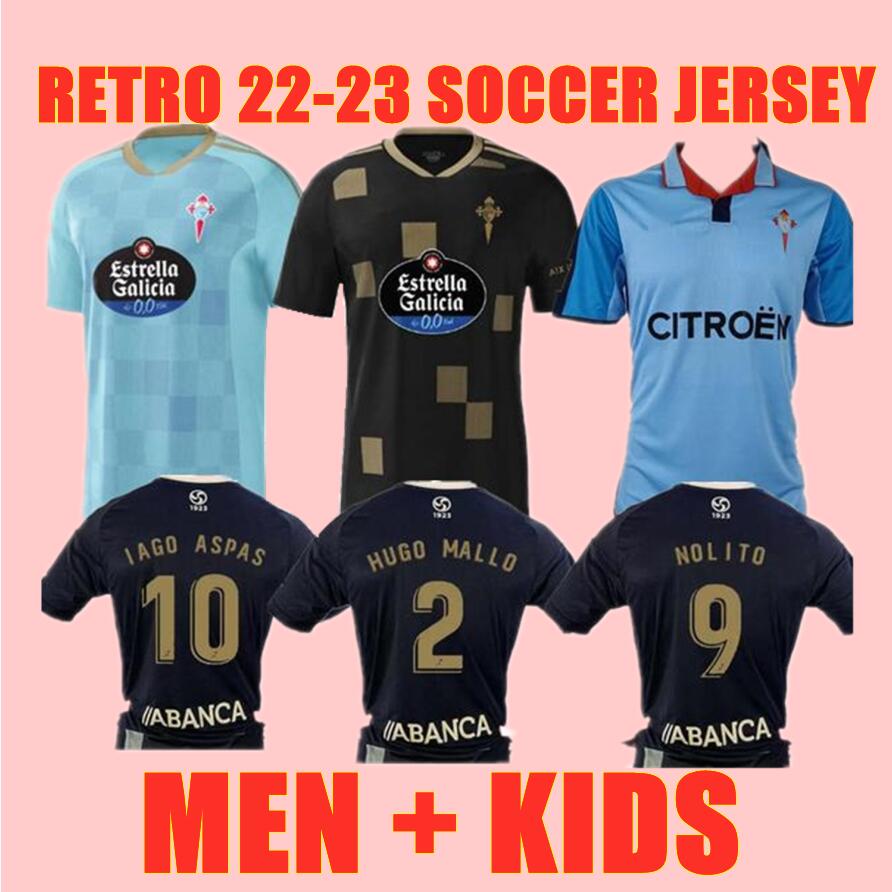 22 23 Celta de Vigo soccer jerseys 100th anniversary IAGO ASPAS away black 2022 2023 camiseta de futbol NOLITO MALLO SOLARI S. MINA Brais Mendez 02 04 football shirt, 02-04 home
22 23 Celta de Vigo soccer jerseys 100th anniversary IAGO ASPAS away black 2022 2023 camiseta de futbol NOLITO MALLO SOLARI S. MINA Brais Mendez 02 04 football shirt, 02-04 home