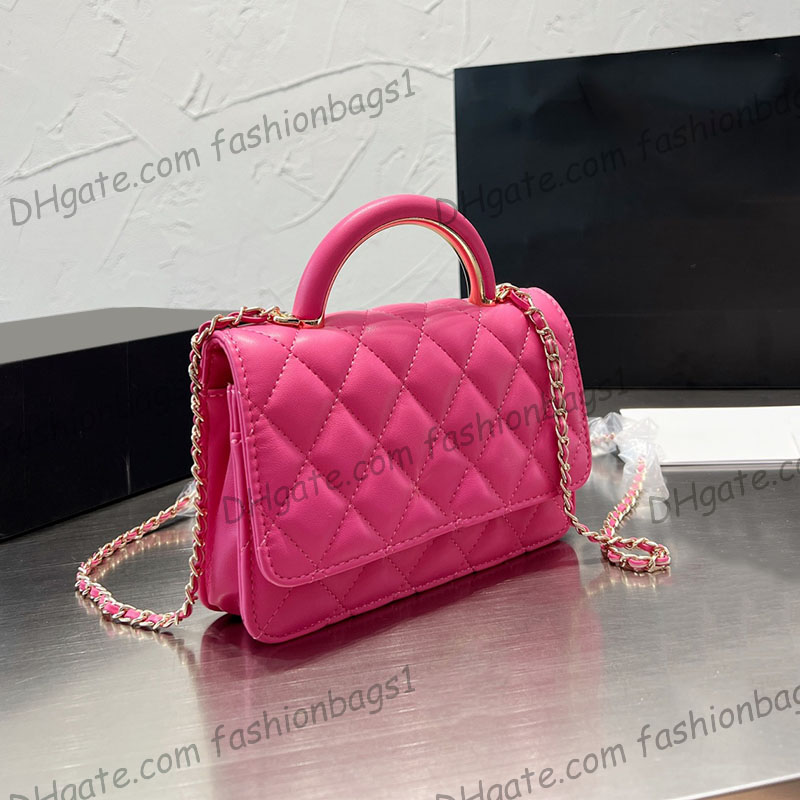 Womens Lambskin Trendy Top Co Handle Wallet Bags With Chain Crossbody Shoulder GHW Purse Crad Holder Multi Pochette 5 Colors Sacoche Designer Handbags 19X12CM, Box
Womens Lambskin Trendy Top Co Handle Wallet Bags With Chain Crossbody Shoulder GHW Purse Crad Holder Multi Pochette 5 Colors Sacoche Designer Handbags 19X12CM, Box