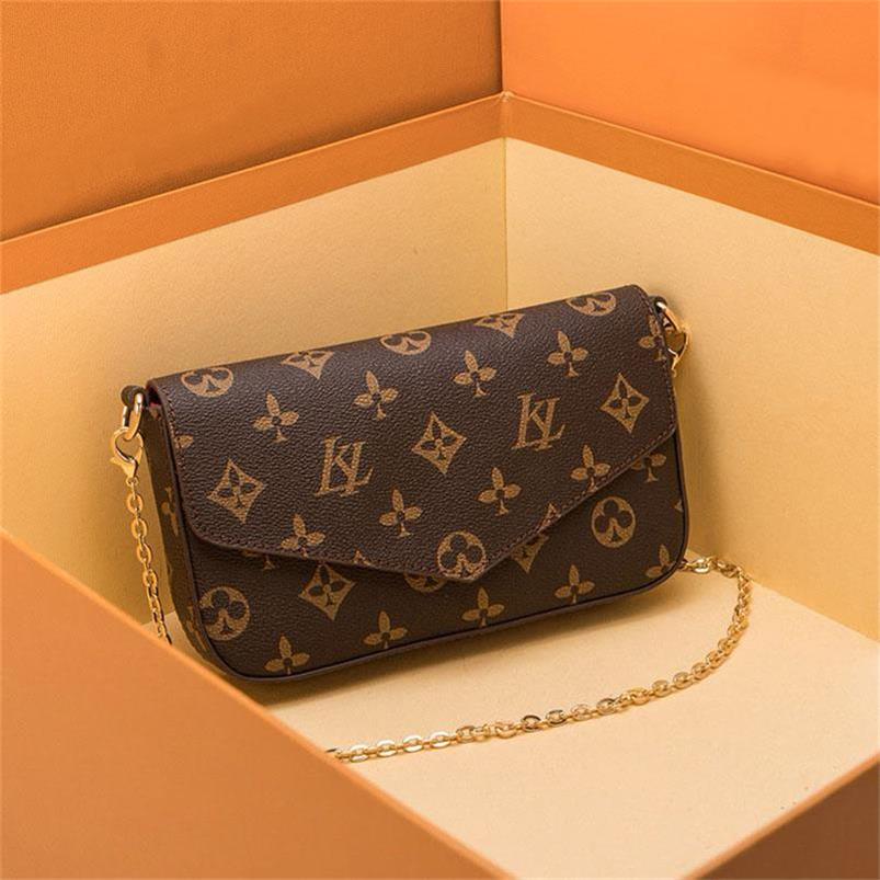 Women Bag Original Box Data Codice Codice Multi Frizione Frizione Spalla Messen…