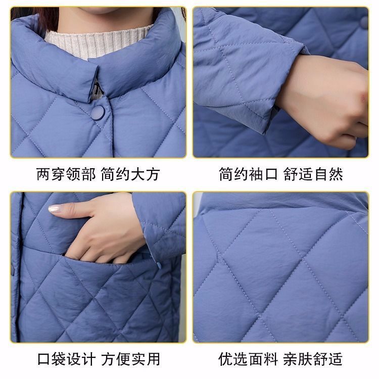 Women's Down Parkas Women Jacket Thin Coat Autumn Winter Wear Short Lady Clothing Student Casual Outerwear Female 220830