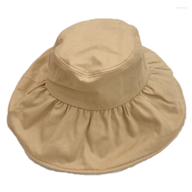 Wide Brim Hats 2022 Summer Cotton Beach Hat Women Ladies Bucket Folding UV Protection Panama Sun Viseira
Wide Brim Hats 2022 Summer Cotton Beach Hat Women Ladies Bucket Folding UV Protection Panama Sun Viseira