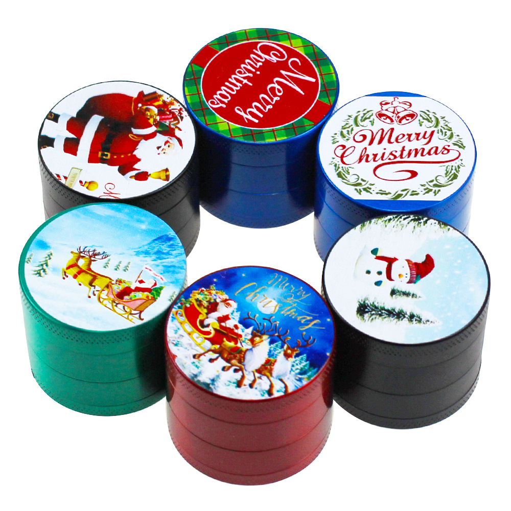 Xmas edition 40mm 4 parts smoking grinder SharpStone Tobacco Grinders accessroy herb grinders cnc teeth filter net
Xmas edition 40mm 4 parts smoking grinder SharpStone Tobacco Grinders accessroy herb grinders cnc teeth filter net