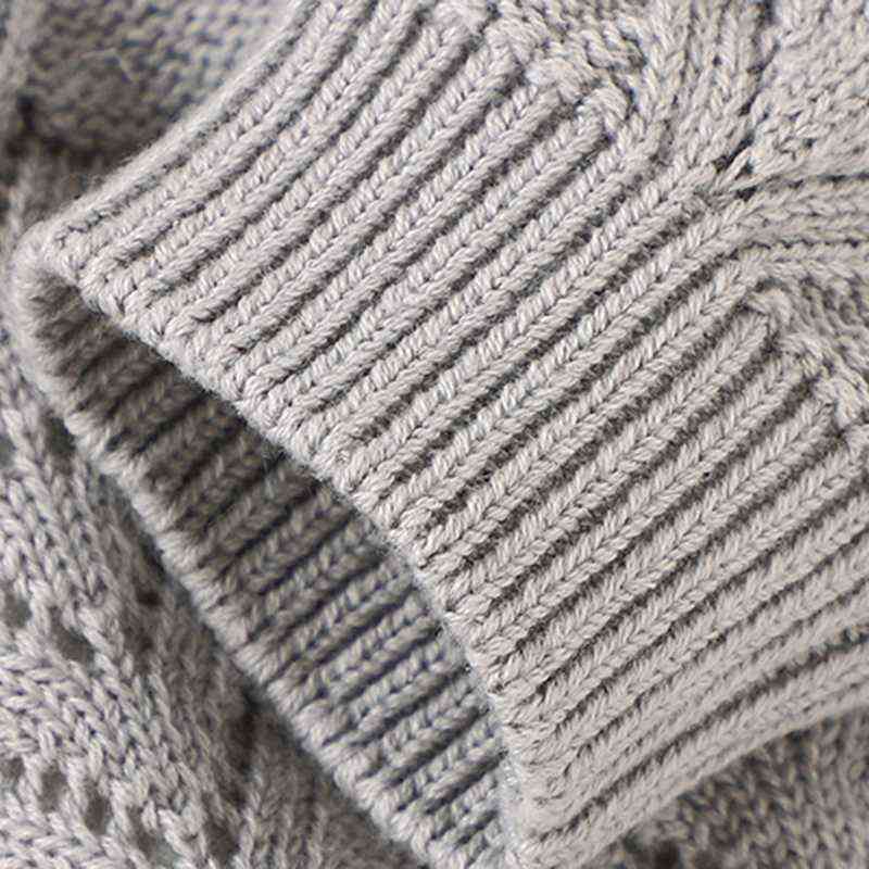 Rompers Newborn Baby Knitting Solid Color Long Sleeve Jumpsuit Hat Baby Girl Boys Knitting Bodysuits Autumn Winter Baby Girls Clothes T220829